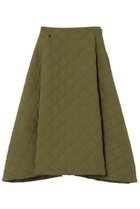 【マディソンブルー/MADISONBLUE】のMI-MOLLET FLARE SK QUILTING キルティングミモレスカート カーキ|ID: prp329100004774351 ipo3291000000035905492