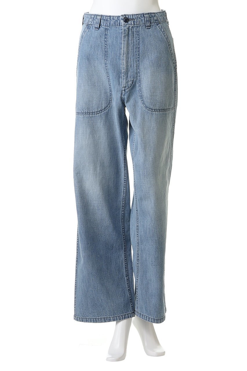 【マディソンブルー/MADISONBLUE】のWIDE BAKER PT ワイドベイカーパンツ 人気、トレンドファッション・服の通販 founy(ファニー) 　ファッション　Fashion　レディースファッション　Fashion for Women　パンツ　Pants & Trousers　デニム　Denim, Jeans Material　ルーズ　Loose, Oversized　ワーク　Workwear, Utility Style　ヴィンテージ　Vintage Style　新作・新入荷　New Arrivals / New In　other-2|ID: prp329100004774353 ipo3291000000034604673