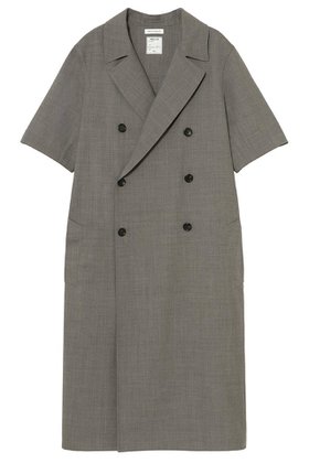 【マディソンブルー/MADISONBLUE】のTRENCH COAT H/S WOOL ウールトレンチコート 人気、トレンドファッション・服の通販 founy(ファニー) ファッション Fashion レディースファッション Fashion for Women アウター Coat / Outerwear Collection コート・ロングコート・ピーコート Long Coats, Peacoats & More トレンチコート / 春秋の定番アウター Trench Coats トレンチ Trench, Trench Coat ロング Long, Long-Length 今季 This Season, Current Season 半袖 Short Sleeve, Half Sleeve 新作・新入荷 New Arrivals / New In 長袖 Long Sleeve, Full Sleeve |ID:prp329100004774354