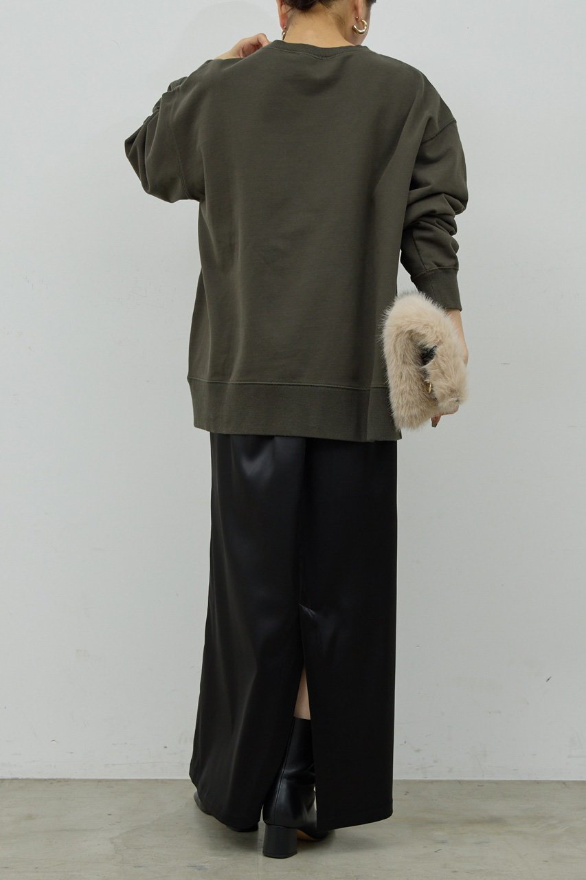 【ガリャルダガランテ/GALLARDAGALANTE】のPASLIEロゴスウェット 人気、トレンドファッション・服の通販 founy(ファニー) 　ファッション　Fashion　レディースファッション　Fashion for Women　トップス・カットソー　Cut & Sew Tops　シャツ・ブラウス・オフィスカジュアル　Elegant Blouses & Button-Ups　レディースパーカー・カジュアルフーディー　Casual Hoodies & Sweatshirts　ロングTシャツ・Tシャツ　Longline T-Shirts & Tees　スウェット・クルーネックトップス　Sweatshirts & Crewnecks / Relaxed Fit Sweat Tops　カットソー・ベーシックTシャツ　Cut-and-Sewn Tops / Stretch Tees & Basics　おすすめ　Recommended / Our Picks　スウェット / スエット　Sweatshirt, Sweatwear　フロント　Front, Front Design　リラックス　Relax, Relaxed Fit　定番　Standard, Basic Item　other-8|ID: prp329100004774358 ipo3291000000035772853