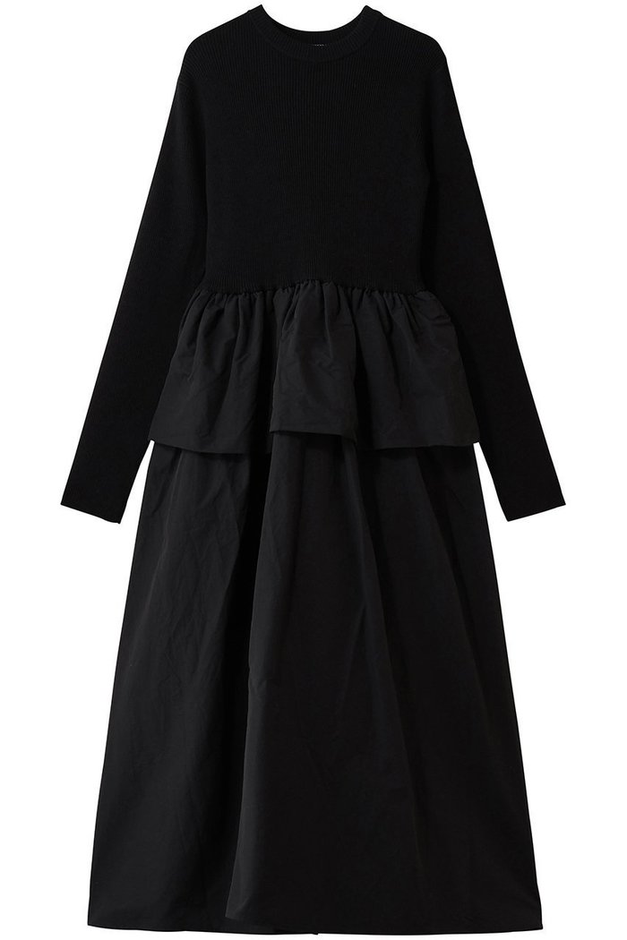 【マノフ/MANOF】のCOMBINATION KNIT ONE PIECE インテリア・キッズ・メンズ・レディースファッション・服の通販 founy(ファニー) https://founy.com/ ファッション Fashion レディースファッション Fashion for Women ワンピース Dresses チュニック Tunic Tops & Dresses チュニック Tunic, Long Top ドッキング Docking, Mixed Material バランス Balance, Style Balance ロング Long, Long-Length 新作・新入荷 New Arrivals / New In |ID: prp329100004774359 ipo3291000000034604718