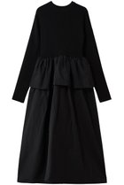 【マノフ/MANOF】のCOMBINATION KNIT ONE PIECE BLACK|ID: prp329100004774359 ipo3291000000034604719