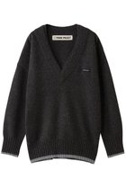【プランク プロジェクト/PRANK PROJECT】のアンゴラウールVネックニット 人気、トレンドファッション・服の通販 founy(ファニー) ファッション Fashion レディースファッション Fashion for Women トップス・カットソー Cut & Sew Tops ニット Knit Tops & Sweaters カジュアルプルオーバー・ニットトップス Pullovers & Knit Tops / Casual Pullovers Vネックトップス V-Neck Tops / V-Cut Neckline Shirts なめらか Smooth, Silky Texture アンゴラ Angora Knitwear インナー Innerwear 新作・新入荷 New Arrivals / New In thumbnail C.GRY(チャコールグレー)|ID: prp329100004774360 ipo3291000000034604726