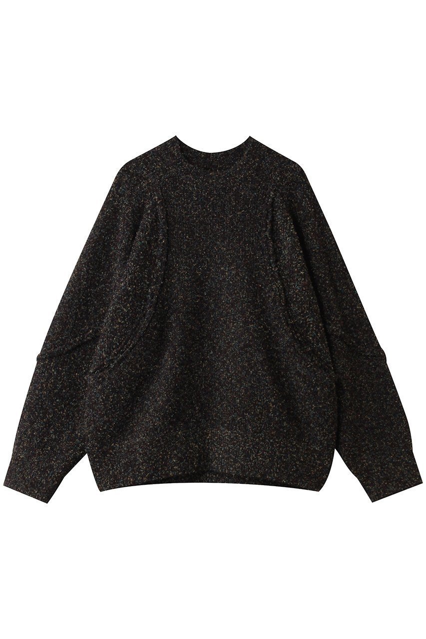 【メゾンスペシャル/MAISON SPECIAL】の【UNISEX】メランジブークレクルーニット 人気、トレンドファッション・服の通販 founy(ファニー) ファッション Fashion レディースファッション Fashion for Women トップス・カットソー Cut & Sew Tops ニット Knit Tops & Sweaters カジュアルプルオーバー・ニットトップス Pullovers & Knit Tops / Casual Pullovers ユニセックス Unisex, Genderless シンプル Simple, Minimal ボトム Bottoms, Lower Wear メランジ Melange, Mixed Yarn 切替 Switching, Contrast Panel 新作・新入荷 New Arrivals / New In other-1|ID: prp329100004774361 ipo3291000000034604740