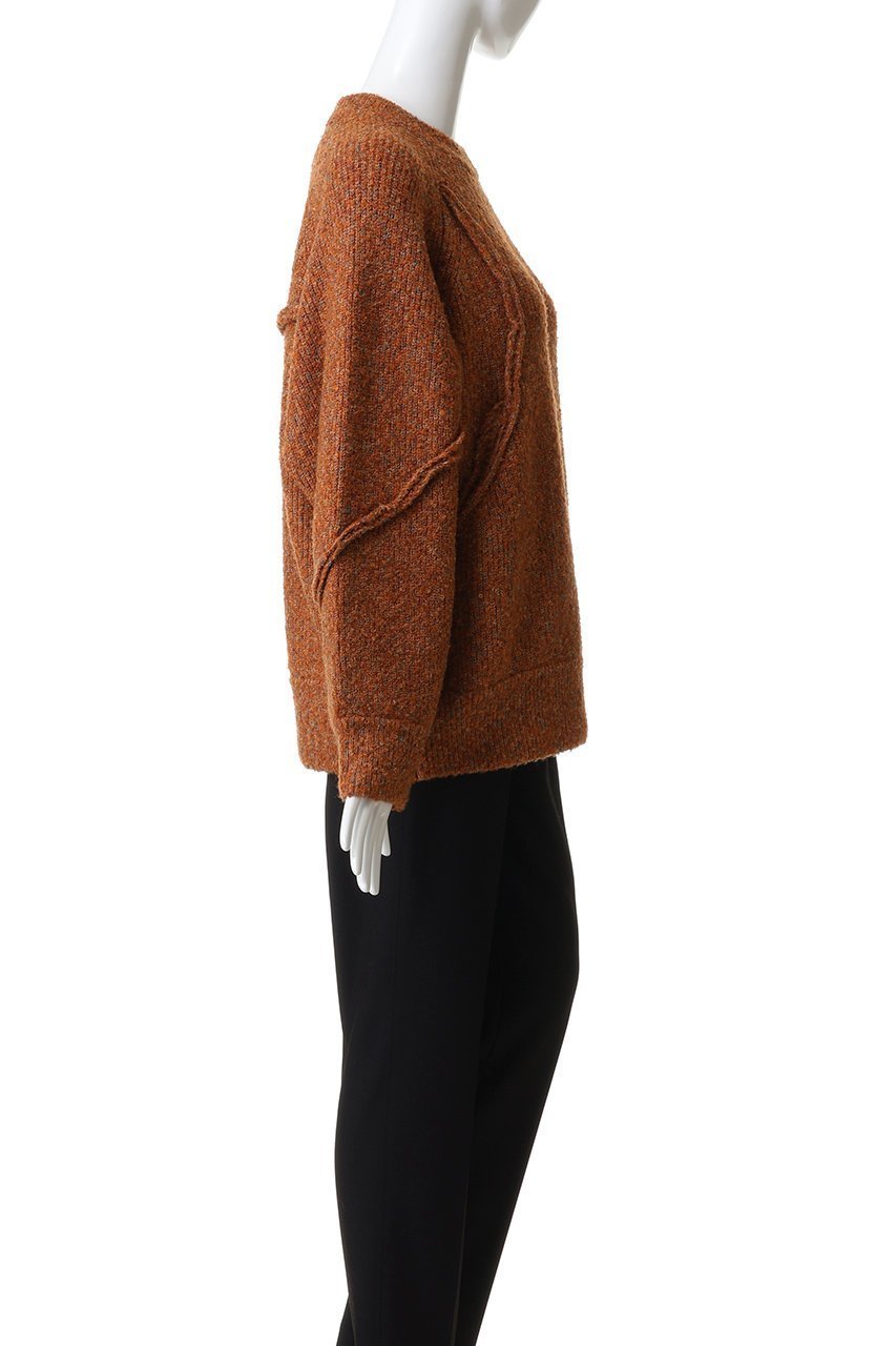 【メゾンスペシャル/MAISON SPECIAL】の【UNISEX】メランジブークレクルーニット 人気、トレンドファッション・服の通販 founy(ファニー) ファッション Fashion レディースファッション Fashion for Women トップス・カットソー Cut & Sew Tops ニット Knit Tops & Sweaters カジュアルプルオーバー・ニットトップス Pullovers & Knit Tops / Casual Pullovers ユニセックス Unisex, Genderless シンプル Simple, Minimal ボトム Bottoms, Lower Wear メランジ Melange, Mixed Yarn 切替 Switching, Contrast Panel 新作・新入荷 New Arrivals / New In other-3|ID: prp329100004774361 ipo3291000000034604746