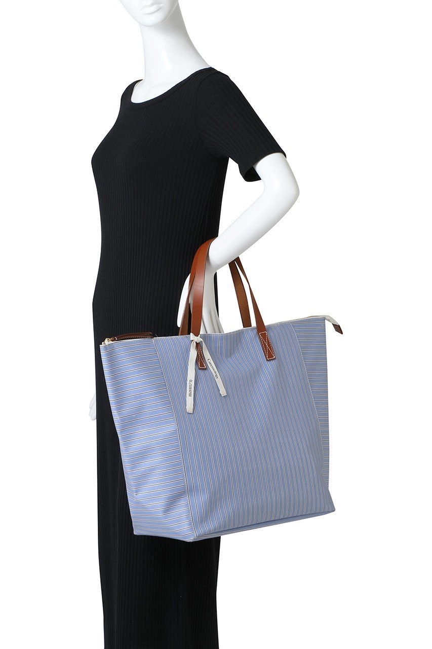 【カレンソロジー/Curensology】のCSGストライプPVCバッグL 人気、トレンドファッション・服の通販 founy(ファニー) 　ファッション　Fashion　レディースファッション　Fashion for Women　バッグ　Bags　スタイリッシュ　Stylish, Fashionable　ストライプ　Stripe, Striped Pattern　モダン　Modern, Contemporary　新作・新入荷　New Arrivals / New In　旅行　Travel　other-2|ID: prp329100004774362 ipo3291000000034604752