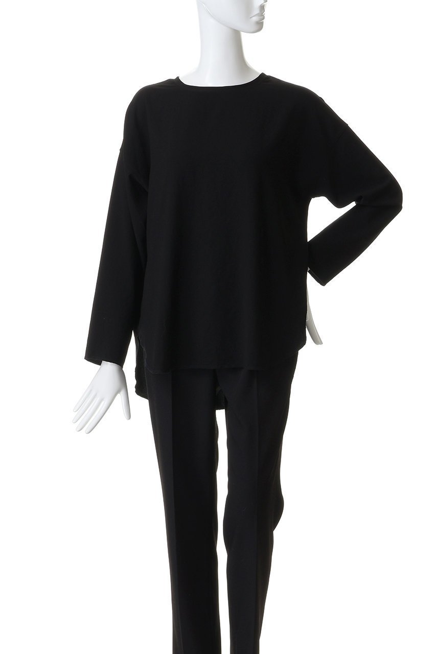 【プルミエ アロンディスモン/1er Arrondissement】のジョーゼットプルオーバー 人気、トレンドファッション・服の通販 founy(ファニー) 　ファッション　Fashion　レディースファッション　Fashion for Women　トップス・カットソー　Cut & Sew Tops　シャツ・ブラウス・オフィスカジュアル　Elegant Blouses & Button-Ups　カジュアルプルオーバー・ニットトップス　Pullovers & Knit Tops / Casual Pullovers　シンプル　Simple, Minimal　ジョーゼット　Georgette, Semi-Sheer Fabric　スリーブ　Sleeve, Long Sleeve / Short Sleeve　ドレープ　Drape, Draping Fabric　ロング　Long, Long-Length　エレガント 上品　Elegant　other-2|ID: prp329100004774363 ipo3291000000035772868