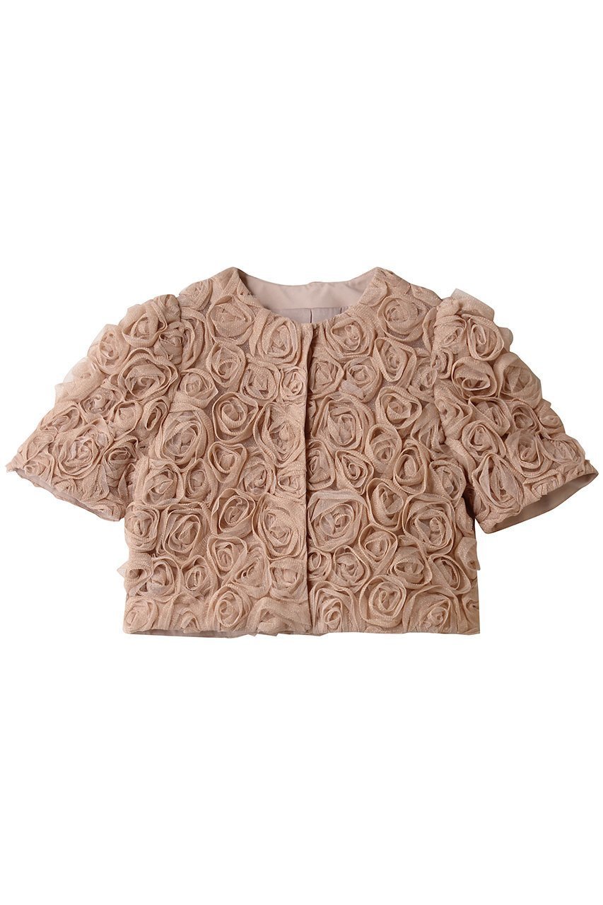【アルアバイル/allureville】の【Loulou Willoughby】チュールローズBO インテリア・キッズ・メンズ・レディースファッション・服の通販 founy(ファニー) 　ファッション　Fashion　レディースファッション　Fashion for Women　アウター　Coat / Outerwear Collection　レディースジャケット・軽アウター　Jackets　おすすめ　Recommended / Our Picks　ジャケット　Jacket, Outerwear　チュール　Tulip, Tulip Motif　パーティ　Party, Party Style　ブルゾン　Blouson, Bomber Jacket　ボレロ　Bolero, Short Cardigan　モチーフ　Motif, Design Theme　ローズ　Rose, Rose Motif　ピンク|ID: prp329100004774364 ipo3291000000035533356