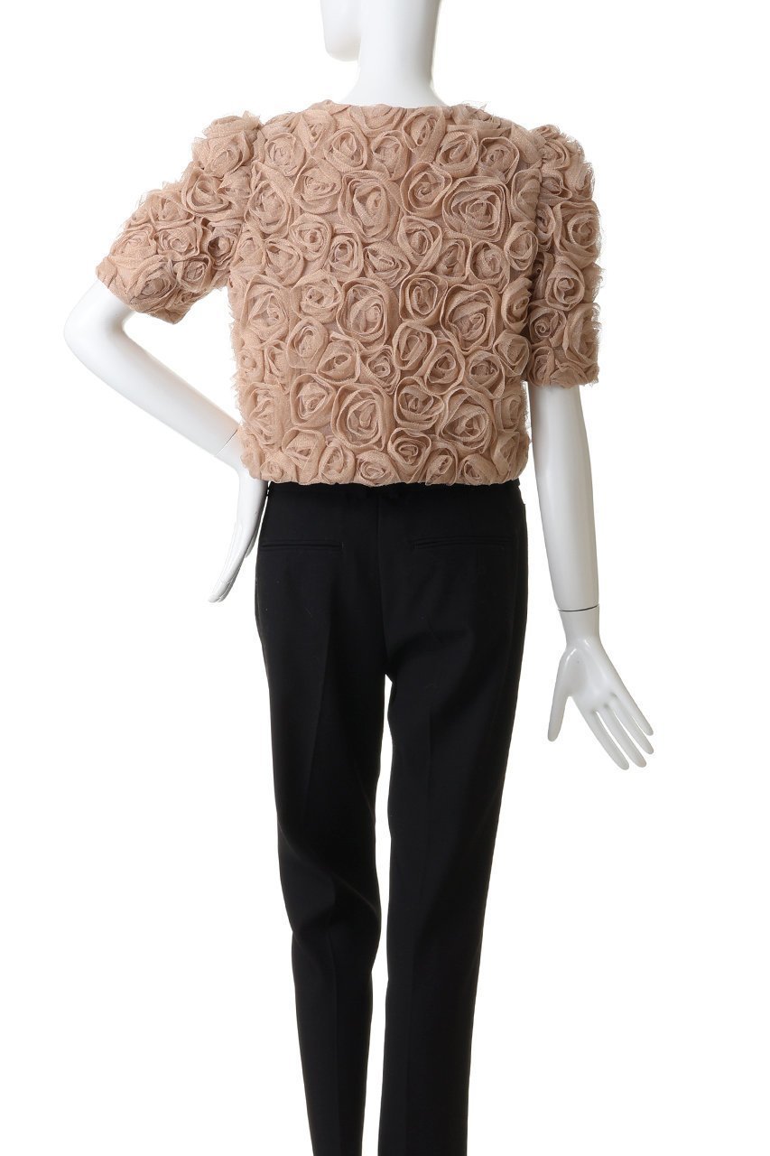 【アルアバイル/allureville】の【Loulou Willoughby】チュールローズBO 人気、トレンドファッション・服の通販 founy(ファニー) 　ファッション　Fashion　レディースファッション　Fashion for Women　アウター　Coat / Outerwear Collection　レディースジャケット・軽アウター　Jackets　おすすめ　Recommended / Our Picks　ジャケット　Jacket, Outerwear　チュール　Tulip, Tulip Motif　パーティ　Party, Party Style　ブルゾン　Blouson, Bomber Jacket　ボレロ　Bolero, Short Cardigan　モチーフ　Motif, Design Theme　ローズ　Rose, Rose Motif　other-4|ID: prp329100004774364 ipo3291000000035533360