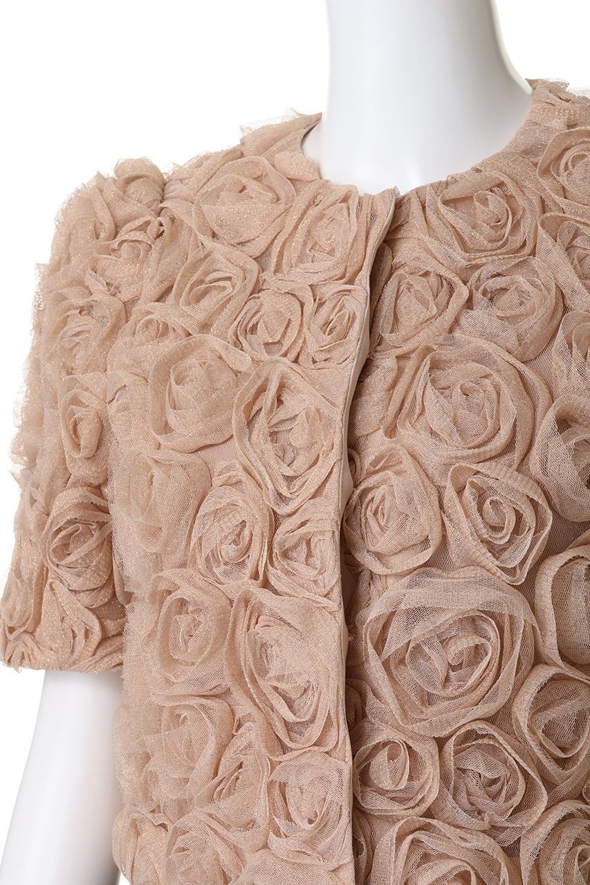 【アルアバイル/allureville】の【Loulou Willoughby】チュールローズBO 人気、トレンドファッション・服の通販 founy(ファニー) 　ファッション　Fashion　レディースファッション　Fashion for Women　アウター　Coat / Outerwear Collection　レディースジャケット・軽アウター　Jackets　おすすめ　Recommended / Our Picks　ジャケット　Jacket, Outerwear　チュール　Tulip, Tulip Motif　パーティ　Party, Party Style　ブルゾン　Blouson, Bomber Jacket　ボレロ　Bolero, Short Cardigan　モチーフ　Motif, Design Theme　ローズ　Rose, Rose Motif　other-5|ID: prp329100004774364 ipo3291000000035533361