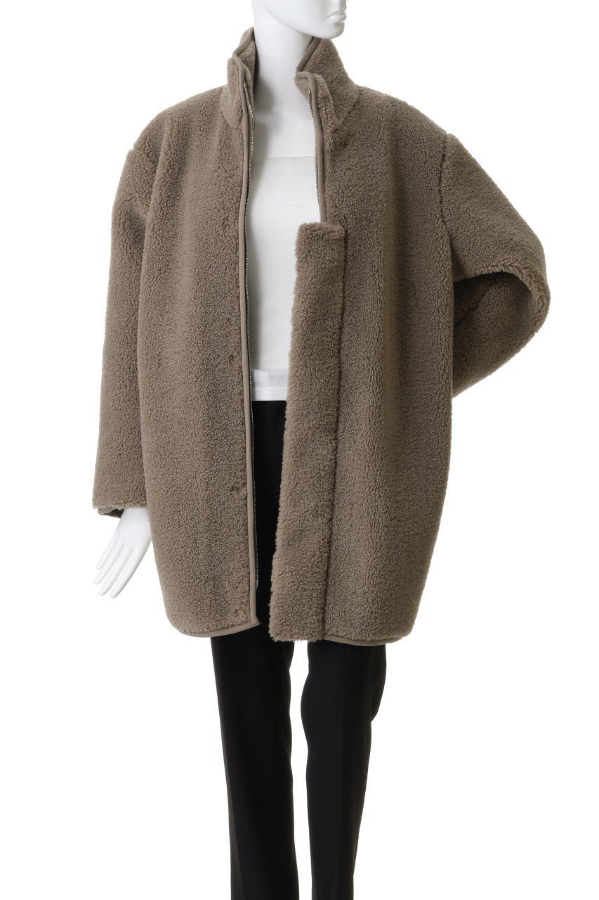 【ミズイロ インド/mizuiro ind】のボアブルゾン 人気、トレンドファッション・服の通販 founy(ファニー) 　ファッション　Fashion　レディースファッション　Fashion for Women　アウター　Coat / Outerwear Collection　レディースジャケット・軽アウター　Jackets　ブルゾンジャケット・スポーティアウター　Blouson Jackets　シンプル　Simple, Minimal　ジャケット　Jacket, Outerwear　フロント　Front, Front Design　ブルゾン　Blouson, Bomber Jacket　other-7|ID: prp329100004774367 ipo3291000000035533390