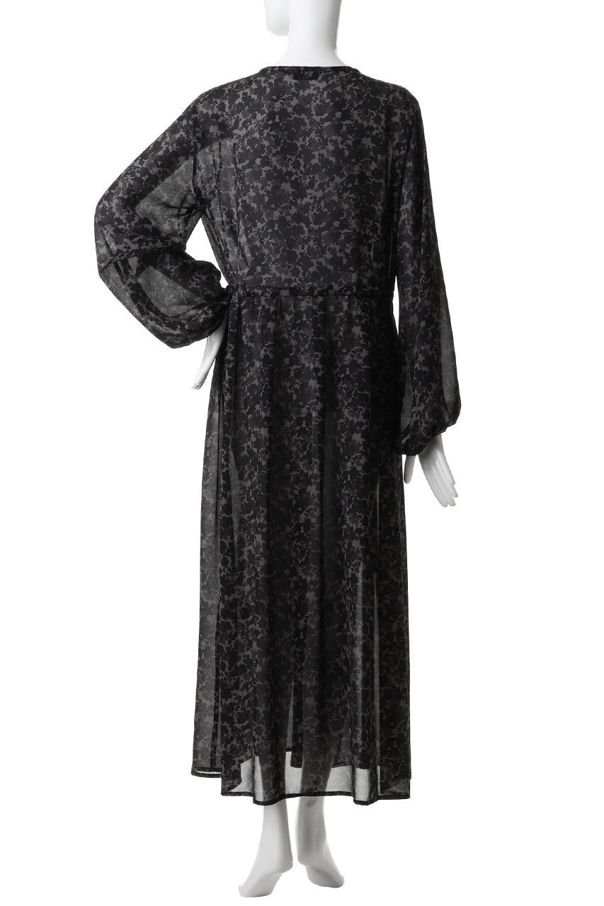 【ミズイロ インド/mizuiro ind】のフラワープリントシャツワンピース 人気、トレンドファッション・服の通販 founy(ファニー) 　ファッション　Fashion　レディースファッション　Fashion for Women　ワンピース　Dresses　シャツワンピース / 1枚で着映えコーデ　Shirt Dresses　チュニック　Tunic Tops & Dresses　スリーブ　Sleeve, Long Sleeve / Short Sleeve　チュニック　Tunic, Long Top　ドレープ　Drape, Draping Fabric　フラワー　Flower, Floral　プリント　Print, Printed Pattern　ロング　Long, Long-Length　エレガント 上品　Elegant　新作・新入荷　New Arrivals / New In　other-4|ID: prp329100004774368 ipo3291000000034604802