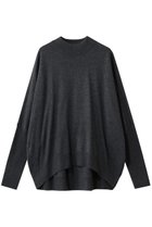 【ミズイロ インド/mizuiro ind】のコクーンリブスリーブプルオーバー 人気、トレンドファッション・服の通販 founy(ファニー) ファッション Fashion レディースファッション Fashion for Women トップス・カットソー Cut & Sew Tops ニット Knit Tops & Sweaters カジュアルプルオーバー・ニットトップス Pullovers & Knit Tops / Casual Pullovers スラックス Slacks, Dress Pants デニム Denim, Jeans Material ハイネック High Neck, Mock Neck バランス Balance, Style Balance ヘムライン Hemline, Bottom Cut エレガント 上品 Elegant 新作・新入荷 New Arrivals / New In thumbnail c.gray|ID: prp329100004774371 ipo3291000000034604826