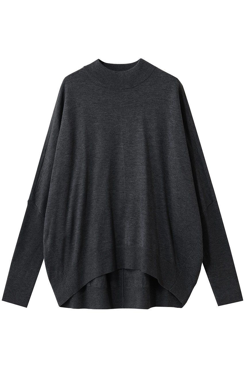 【ミズイロ インド/mizuiro ind】のコクーンリブスリーブプルオーバー インテリア・キッズ・メンズ・レディースファッション・服の通販 founy(ファニー) ファッション Fashion レディースファッション Fashion for Women トップス・カットソー Cut & Sew Tops ニット Knit Tops & Sweaters カジュアルプルオーバー・ニットトップス Pullovers & Knit Tops / Casual Pullovers スラックス Slacks, Dress Pants デニム Denim, Jeans Material ハイネック High Neck, Mock Neck バランス Balance, Style Balance ヘムライン Hemline, Bottom Cut エレガント 上品 Elegant 新作・新入荷 New Arrivals / New In c.gray|ID: prp329100004774371 ipo3291000000034604826