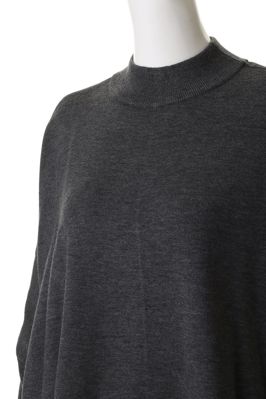 【ミズイロ インド/mizuiro ind】のコクーンリブスリーブプルオーバー 人気、トレンドファッション・服の通販 founy(ファニー) ファッション Fashion レディースファッション Fashion for Women トップス・カットソー Cut & Sew Tops ニット Knit Tops & Sweaters カジュアルプルオーバー・ニットトップス Pullovers & Knit Tops / Casual Pullovers スラックス Slacks, Dress Pants デニム Denim, Jeans Material ハイネック High Neck, Mock Neck バランス Balance, Style Balance ヘムライン Hemline, Bottom Cut エレガント 上品 Elegant 新作・新入荷 New Arrivals / New In other-5|ID: prp329100004774371 ipo3291000000034604831