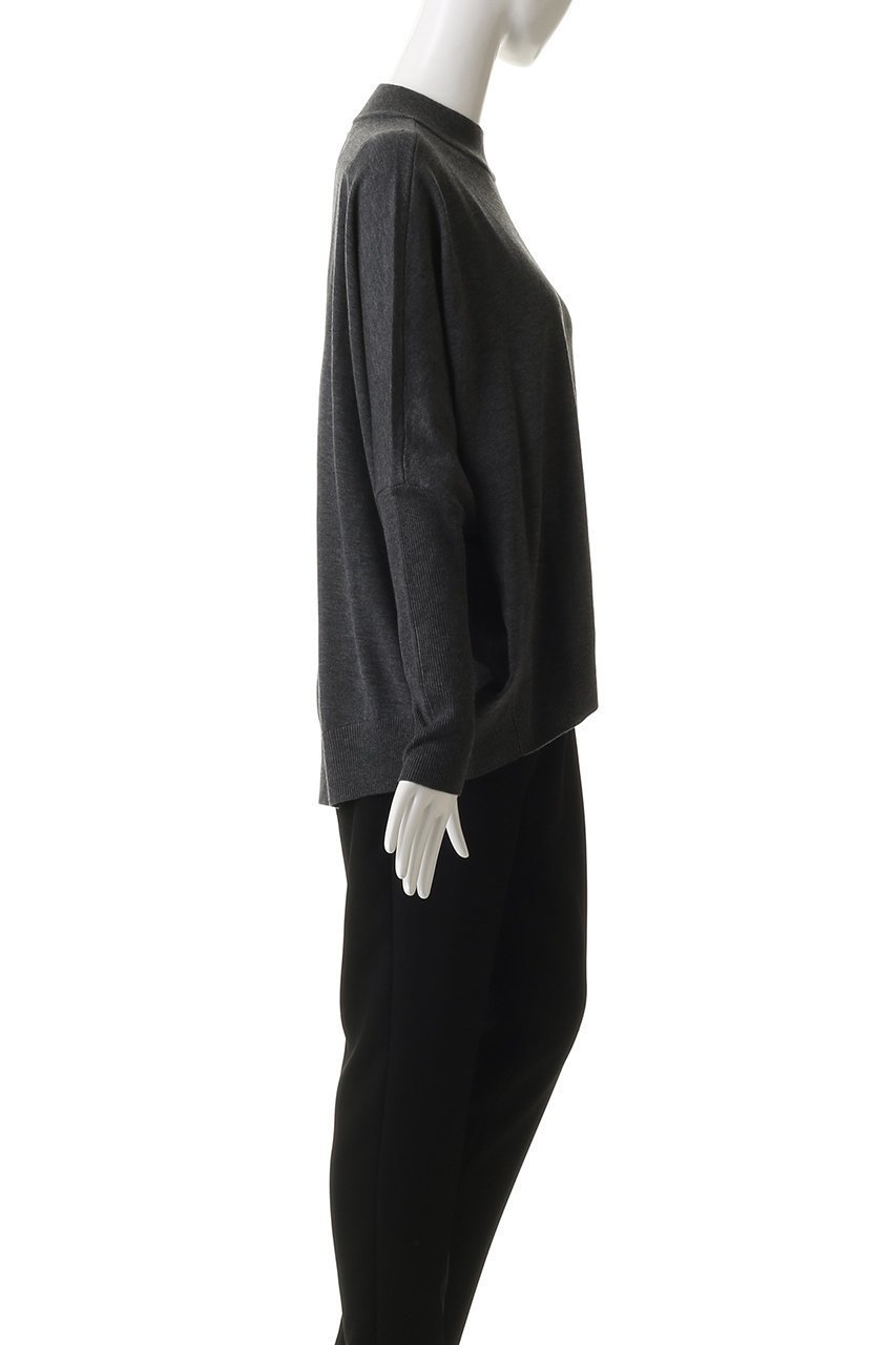 【ミズイロ インド/mizuiro ind】のコクーンリブスリーブプルオーバー 人気、トレンドファッション・服の通販 founy(ファニー) ファッション Fashion レディースファッション Fashion for Women トップス・カットソー Cut & Sew Tops ニット Knit Tops & Sweaters カジュアルプルオーバー・ニットトップス Pullovers & Knit Tops / Casual Pullovers スラックス Slacks, Dress Pants デニム Denim, Jeans Material ハイネック High Neck, Mock Neck バランス Balance, Style Balance ヘムライン Hemline, Bottom Cut エレガント 上品 Elegant other-3|ID: prp329100004774371 ipo3291000000035533419