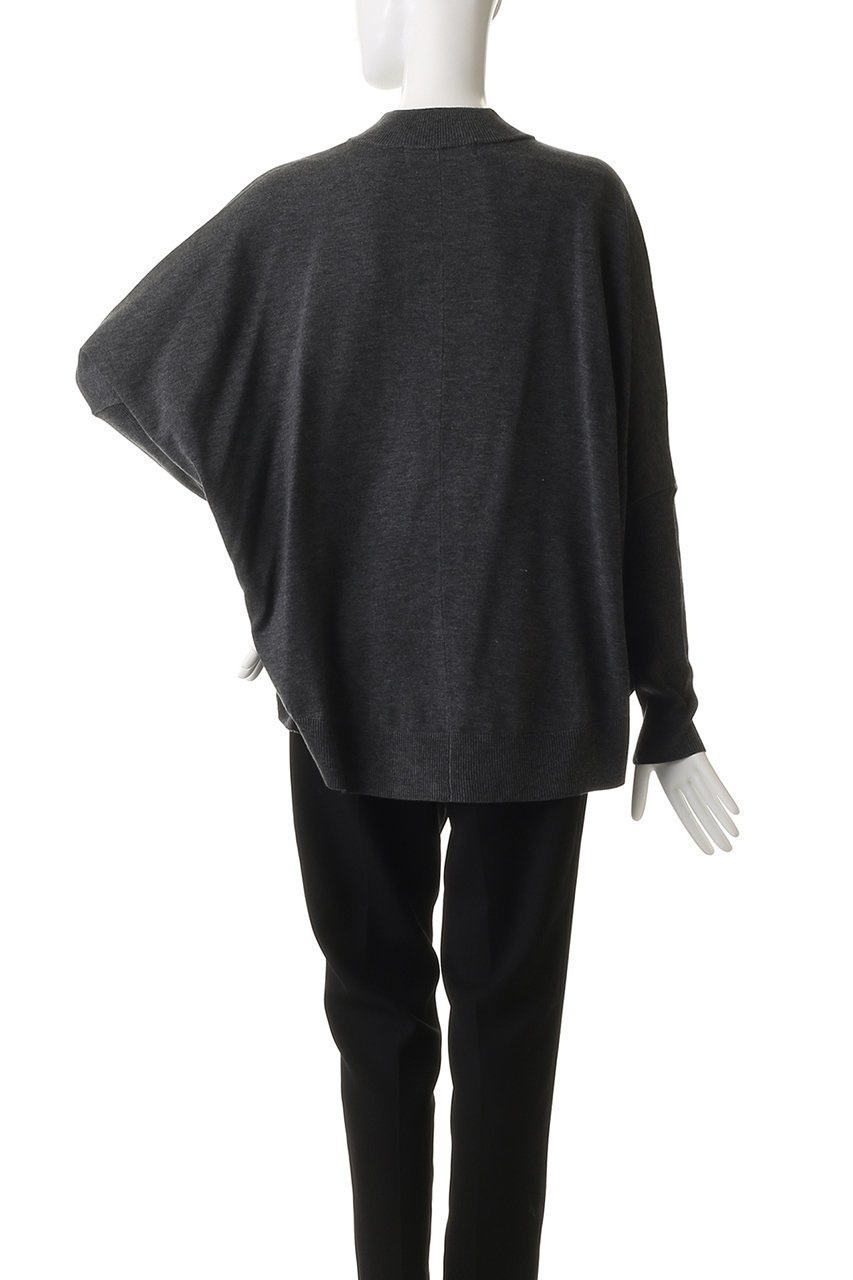 【ミズイロ インド/mizuiro ind】のコクーンリブスリーブプルオーバー 人気、トレンドファッション・服の通販 founy(ファニー) ファッション Fashion レディースファッション Fashion for Women トップス・カットソー Cut & Sew Tops ニット Knit Tops & Sweaters カジュアルプルオーバー・ニットトップス Pullovers & Knit Tops / Casual Pullovers スラックス Slacks, Dress Pants デニム Denim, Jeans Material ハイネック High Neck, Mock Neck バランス Balance, Style Balance ヘムライン Hemline, Bottom Cut エレガント 上品 Elegant other-4|ID: prp329100004774371 ipo3291000000035533420