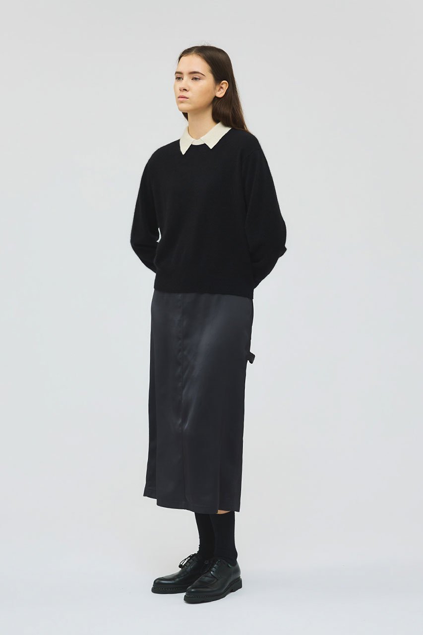 【ミズイロ インド/mizuiro ind】のハイゲージ襟付きプルオーバー 人気、トレンドファッション・服の通販 founy(ファニー) 　ファッション　Fashion　レディースファッション　Fashion for Women　トップス・カットソー　Cut & Sew Tops　ニット　Knit Tops & Sweaters　カジュアルプルオーバー・ニットトップス　Pullovers & Knit Tops / Casual Pullovers　クラシック　Classic, Timeless Style　スラックス　Slacks, Dress Pants　デニム　Denim, Jeans Material　エレガント 上品　Elegant　other-7|ID: prp329100004774373 ipo3291000000034706266