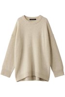 【ミズイロ インド/mizuiro ind】のMG/クルーネックワイドプルオーバー 人気、トレンドファッション・服の通販 founy(ファニー) ファッション Fashion レディースファッション Fashion for Women トップス・カットソー Cut & Sew Tops ニット Knit Tops & Sweaters カジュアルプルオーバー・ニットトップス Pullovers & Knit Tops / Casual Pullovers チェック Check, Plaid, Tartan ミドル Middle Length, Mid Height ロング Long, Long-Length ワイド Wide, Wide Fit |ID:prp329100004774374