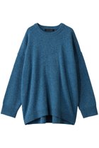 【ミズイロ インド/mizuiro ind】のMG/クルーネックワイドプルオーバー blue|ID: prp329100004774374 ipo3291000000036077662