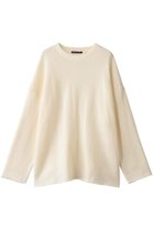 【ミズイロ インド/mizuiro ind】のパイルロングスリーブプルオーバー ivory|ID:prp329100004774376
