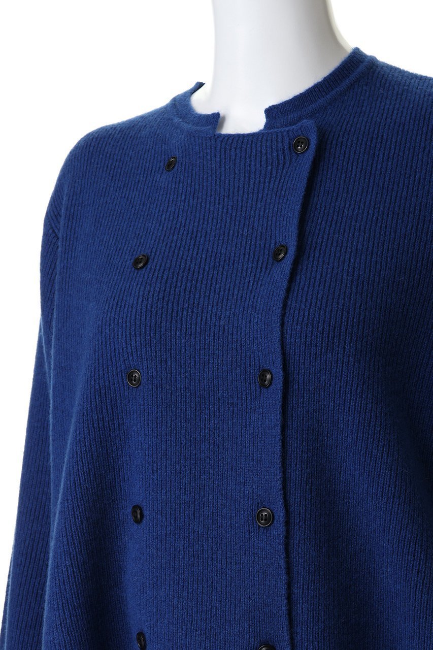 【ミズイロ インド/mizuiro ind】のダブルブレストカーディガン 人気、トレンドファッション・服の通販 founy(ファニー) ファッション Fashion レディースファッション Fashion for Women トップス・カットソー Cut & Sew Tops ニット Knit Tops & Sweaters カーディガン・羽織り Layered Style Cardigans カーディガン Cardigan, Knitwear クラシカル Classical, Vintage-Inspired クラシック Classic, Timeless Style ショート Short, Short Length ジャケット Jacket, Outerwear フロント Front, Front Design ボトム Bottoms, Lower Wear マニッシュ Mannish, Boyish ワイド Wide, Wide Fit 新作・新入荷 New Arrivals / New In other-5|ID: prp329100004774378 ipo3291000000034604890