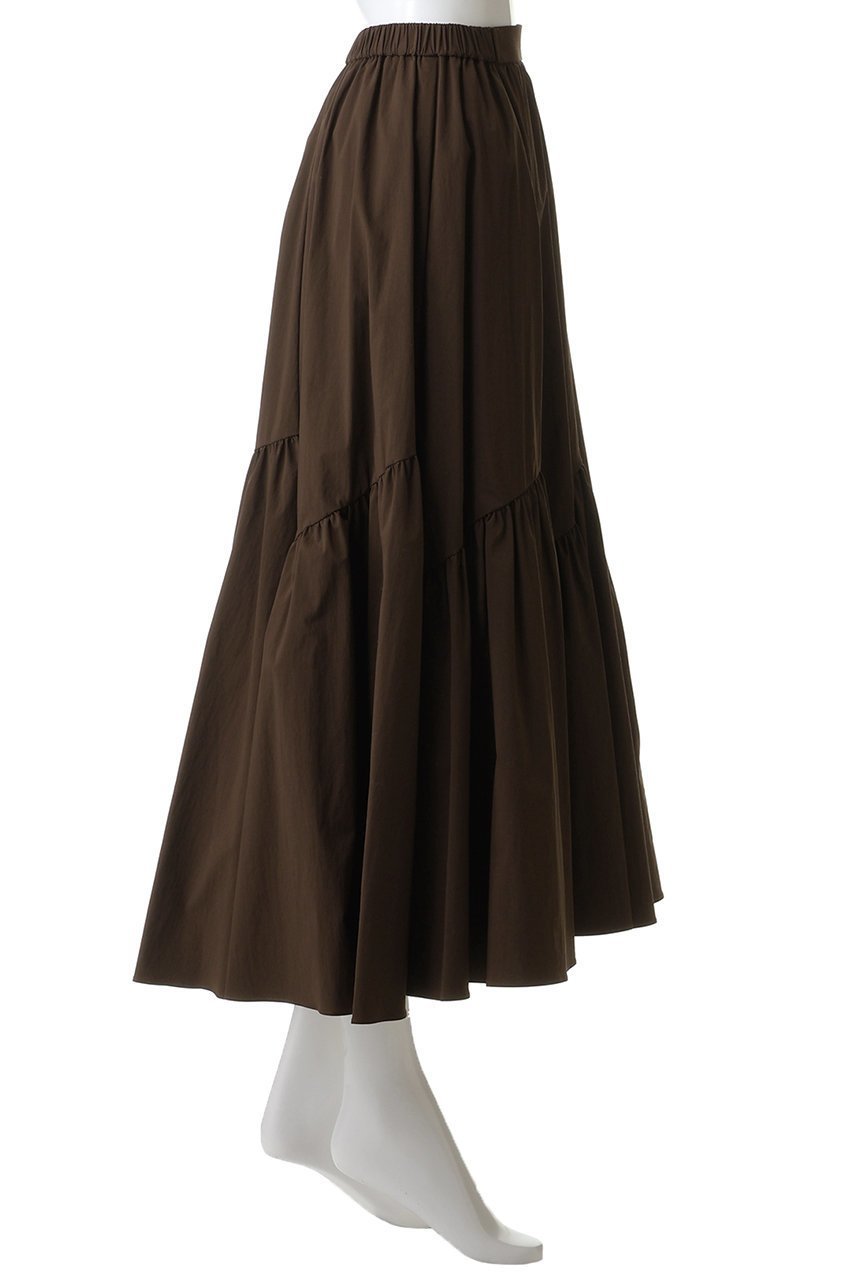 【アルアバイル/allureville】のバイヤス切替ギャザーSK A 人気、トレンドファッション・服の通販 founy(ファニー) 　ファッション　Fashion　レディースファッション　Fashion for Women　スカート　Skirts　ロングスカート　Long Skirts / Maxi & Midi Skirts　2025年　2025　2025-2026秋冬・A/W　Autumn/Winter 2025–26 AW25–26　オケージョン　Occasion Wear　ギャザー　Gathered, Ruffled　ロング　Long, Long-Length　切替　Switching, Contrast Panel　A/W・秋冬　Autumn/Winter　other-3|ID: prp329100004774381 ipo3291000000034604911