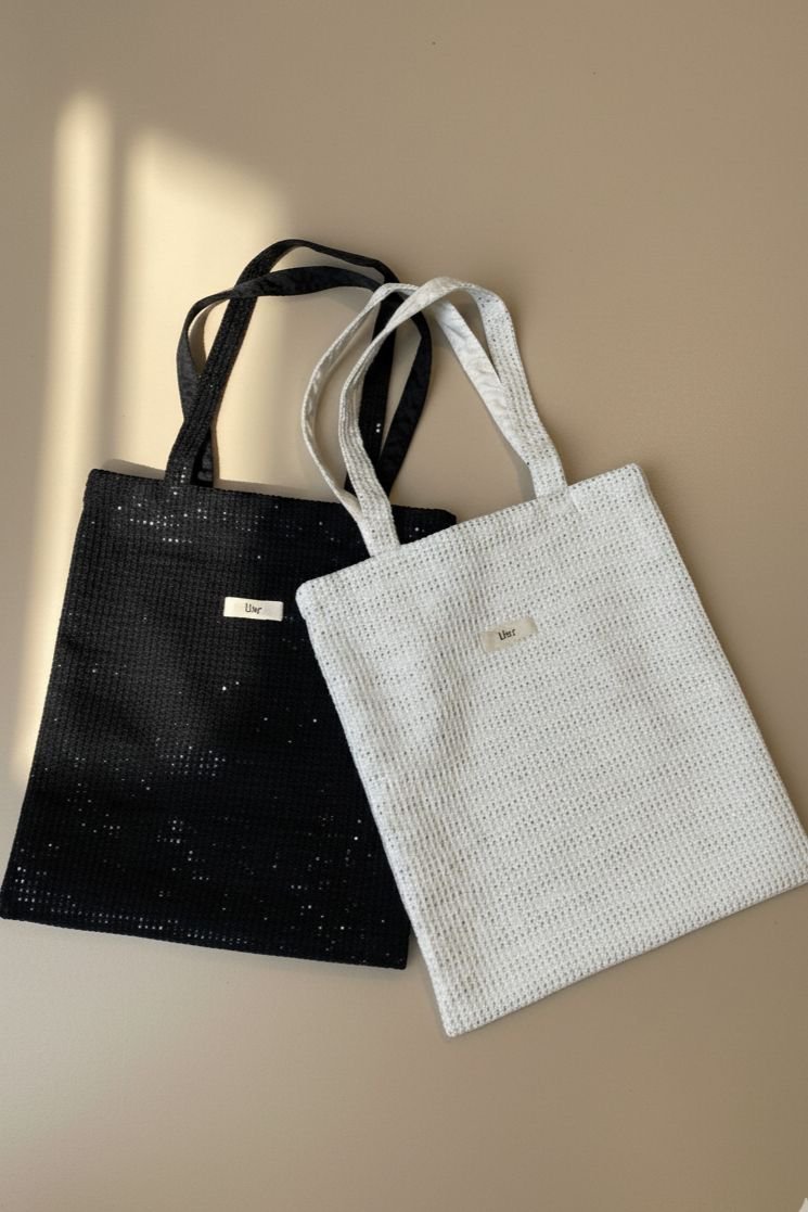 【ウーア/Uhr】の【ELLE SHOP限定】メッシュレース×スパンコール トートバッグ 人気、トレンドファッション・服の通販 founy(ファニー) 　ファッション　Fashion　レディースファッション　Fashion for Women　バッグ　Bags　おすすめ　Recommended / Our Picks　スパンコール　Sequins, Sequin Embellishment　メッシュ　Mesh, Net Fabric　レース　Lace, Lace Fabric　other-2|ID: prp329100004774385 ipo3291000000036885802