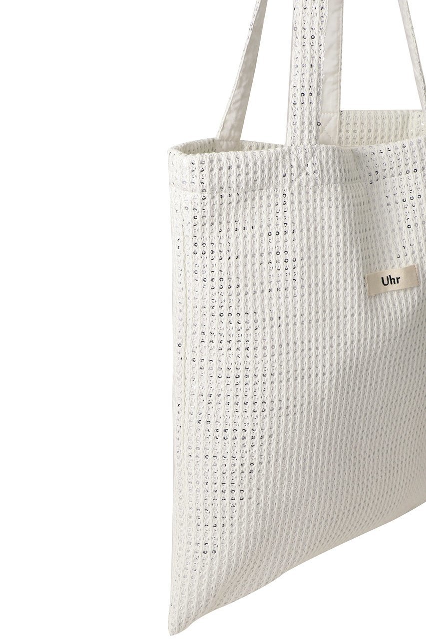 【ウーア/Uhr】の【ELLE SHOP限定】メッシュレース×スパンコール トートバッグ 人気、トレンドファッション・服の通販 founy(ファニー) 　ファッション　Fashion　レディースファッション　Fashion for Women　バッグ　Bags　おすすめ　Recommended / Our Picks　スパンコール　Sequins, Sequin Embellishment　メッシュ　Mesh, Net Fabric　レース　Lace, Lace Fabric　other-5|ID: prp329100004774385 ipo3291000000036885805