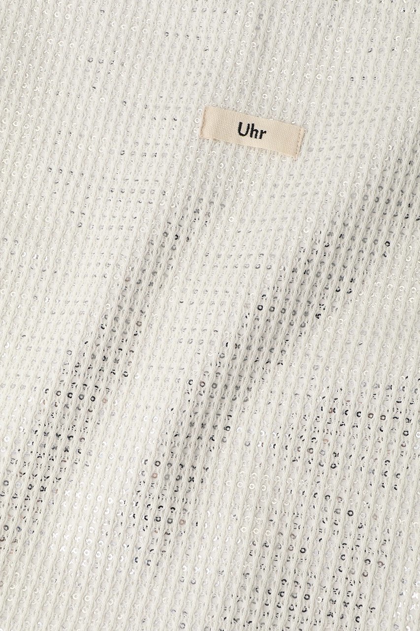 【ウーア/Uhr】の【ELLE SHOP限定】メッシュレース×スパンコール トートバッグ 人気、トレンドファッション・服の通販 founy(ファニー) 　ファッション　Fashion　レディースファッション　Fashion for Women　バッグ　Bags　おすすめ　Recommended / Our Picks　スパンコール　Sequins, Sequin Embellishment　メッシュ　Mesh, Net Fabric　レース　Lace, Lace Fabric　other-7|ID: prp329100004774385 ipo3291000000036885807