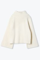 【レリル/lelill】のラムナイロンオフタートル 人気、トレンドファッション・服の通販 founy(ファニー) ファッション Fashion レディースファッション Fashion for Women トップス・カットソー Cut & Sew Tops ニット Knit Tops & Sweaters カジュアルプルオーバー・ニットトップス Pullovers & Knit Tops / Casual Pullovers インナー Innerwear フレアースリーブ Flared Sleeve, Bell Sleeve 新作・新入荷 New Arrivals / New In |ID:prp329100004774386