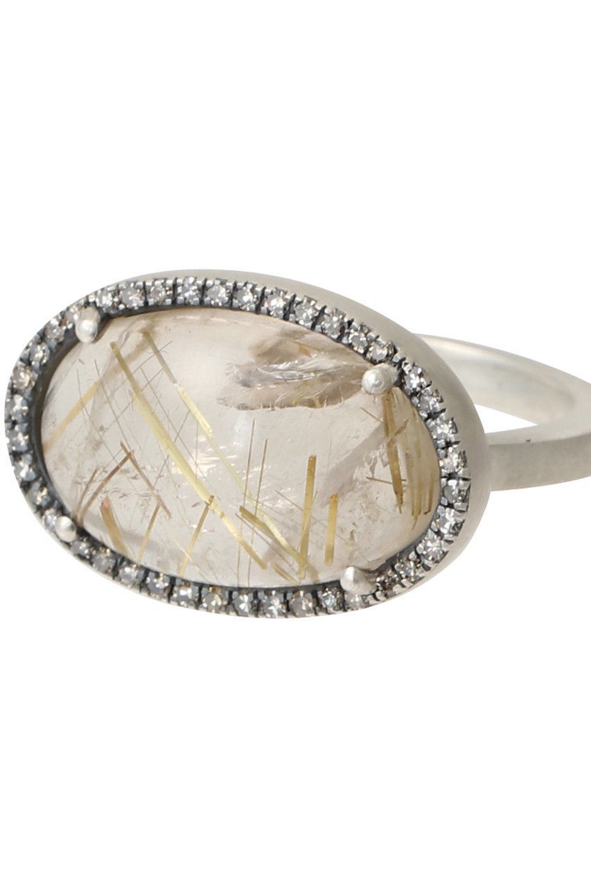 【アドリン ヒュー/Adlin Hue】のRutilated Quartz Reni リング 人気、トレンドファッション・服の通販 founy(ファニー) ファッション Fashion レディースファッション Fashion for Women ストーン Stone, Gem-Like ダイヤモンド Diamond, Brilliant Cut モダン Modern, Contemporary 新作・新入荷 New Arrivals / New In other-5|ID: prp329100004775347 ipo3291000000034614833