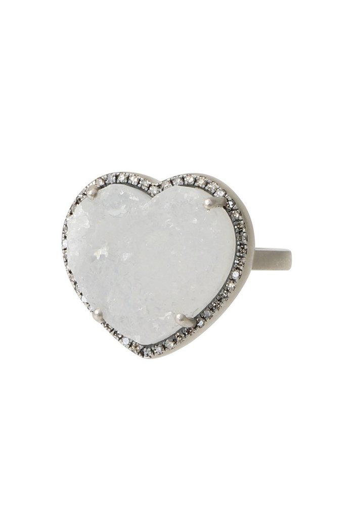 【アドリン ヒュー/Adlin Hue】のCrystallized Agate Reni リング インテリア・キッズ・メンズ・レディースファッション・服の通販 founy(ファニー) https://founy.com/ ファッション Fashion レディースファッション Fashion for Women ダイヤモンド Diamond, Brilliant Cut モダン Modern, Contemporary 新作・新入荷 New Arrivals / New In |ID: prp329100004775350 ipo3291000000034614846