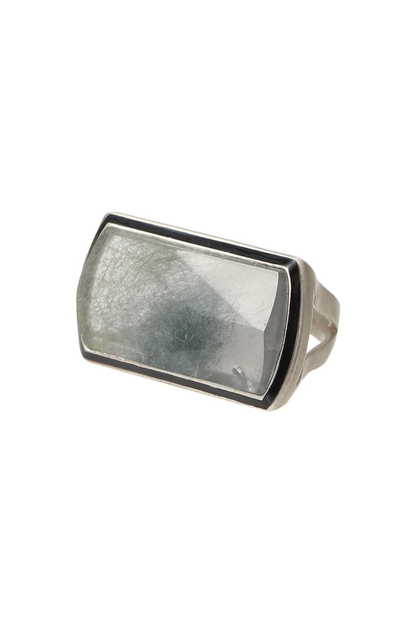 【アドリン ヒュー/Adlin Hue】のGarden Quartz One of a Kind Mibu Black リング インテリア・キッズ・メンズ・レディースファッション・服の通販 founy(ファニー) 　ファッション　Fashion　レディースファッション　Fashion for Women　ジュエリー　Jewelry　エナメル　Patent Leather　ストーン　Stone, Gem-Like　フィット　Fit, Slim Fit　モダン　Modern, Contemporary　リュクス　Luxury, Elegant, High-End, Chic　グリーン|ID: prp329100004775361 ipo3291000000035696172