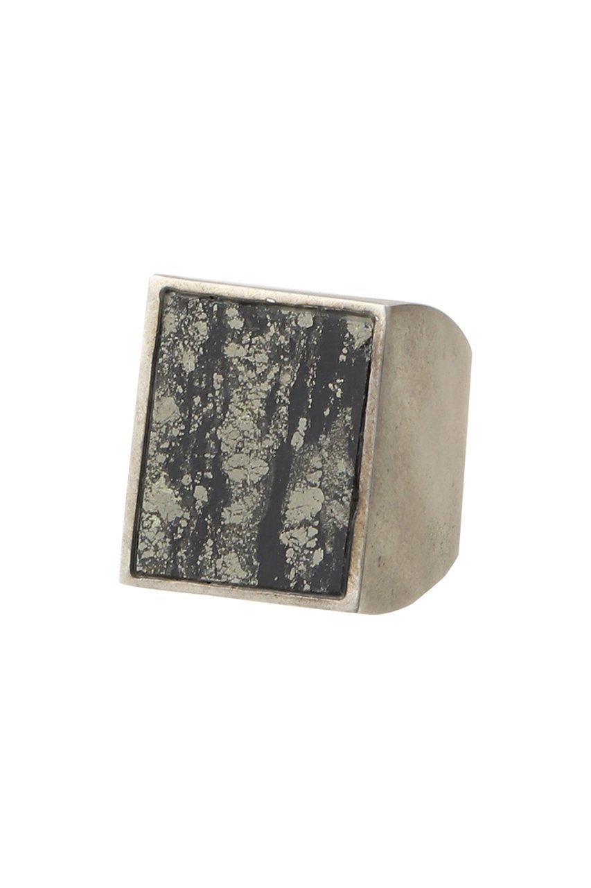 【アドリン ヒュー/Adlin Hue】のMagnetite One of a Kind Gimel リング インテリア・キッズ・メンズ・レディースファッション・服の通販 founy(ファニー) 　ファッション　Fashion　レディースファッション　Fashion for Women　シェイプ　Shape, Slim Fit　シンプル　Simple, Minimal　ストーン　Stone, Gem-Like　モダン　Modern, Contemporary　リュクス　Luxury, Elegant, High-End, Chic　新作・新入荷　New Arrivals / New In　グレー|ID: prp329100004775362 ipo3291000000034614924