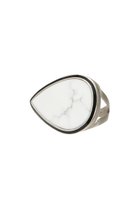 【アドリン ヒュー/Adlin Hue】のHowlite One of a Kind Mibu Black リング ホワイト|ID: prp329100004775363 ipo3291000000035782541