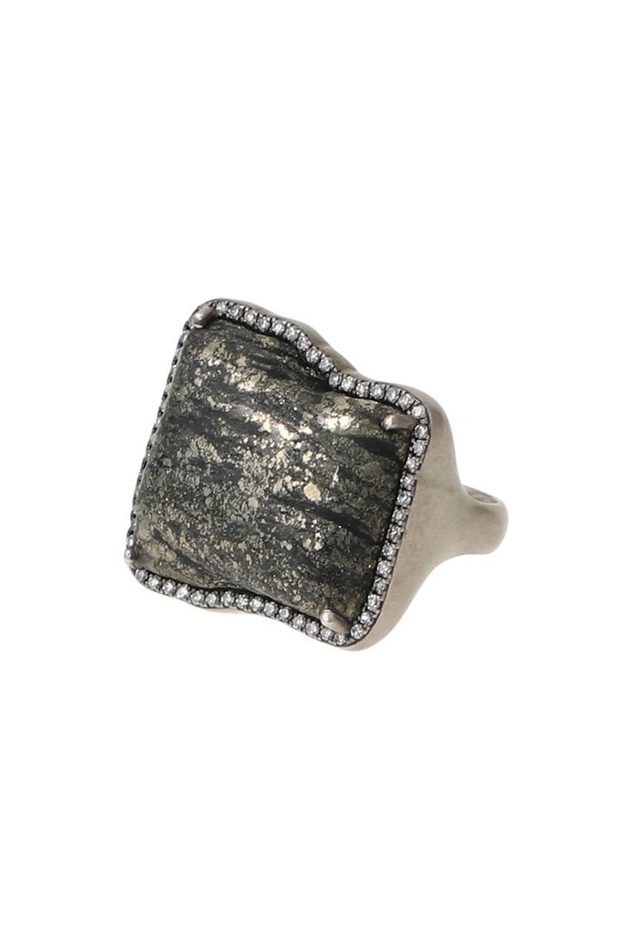 【アドリン ヒュー/Adlin Hue】のPyrite One of a Kind Canan リング インテリア・キッズ・メンズ・レディースファッション・服の通販 founy(ファニー) https://founy.com/ ファッション Fashion レディースファッション Fashion for Women ジュエリー Jewelry シェイプ Shape, Slim Fit モダン Modern, Contemporary |ID: prp329100004775366 ipo3291000000036016053