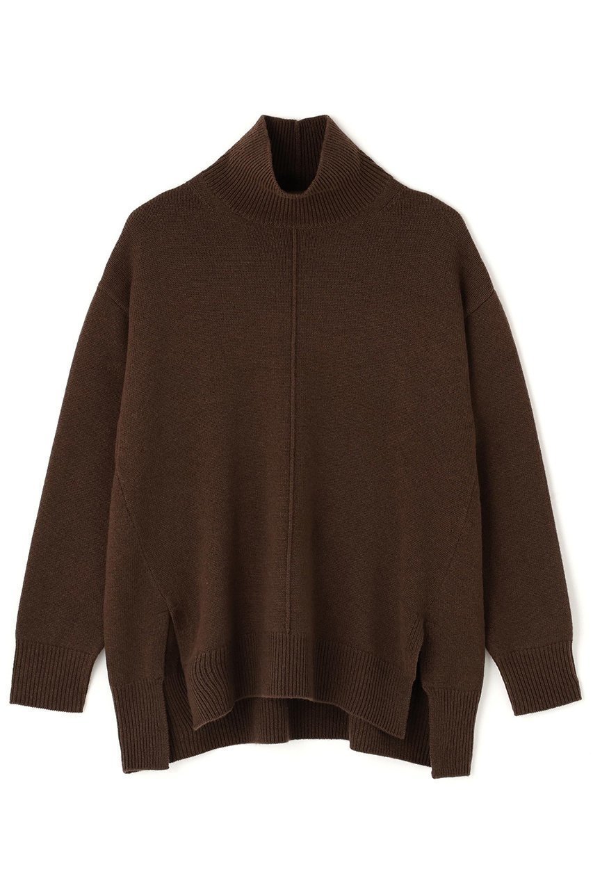 【アドーア/ADORE】のウールカシミヤニットタートル インテリア・キッズ・メンズ・レディースファッション・服の通販 founy(ファニー) 　ファッション　Fashion　レディースファッション　Fashion for Women　トップス・カットソー　Cut & Sew Tops　ニット　Knit Tops & Sweaters　カジュアルプルオーバー・ニットトップス　Pullovers & Knit Tops / Casual Pullovers　シンプル　Simple, Minimal　スタンダード　Standard, Basic　スリット　Slit, Slit Detail　タートルネック　Turtleneck, High Neck　バランス　Balance, Style Balance　ヘムライン　Hemline, Bottom Cut　ベーシック　Basic, Essential　エレガント 上品　Elegant　再入荷　Restock / Back in Stock　冬　Winter / This Winter　ブラウン|ID: prp329100004775370 ipo3291000000034614971