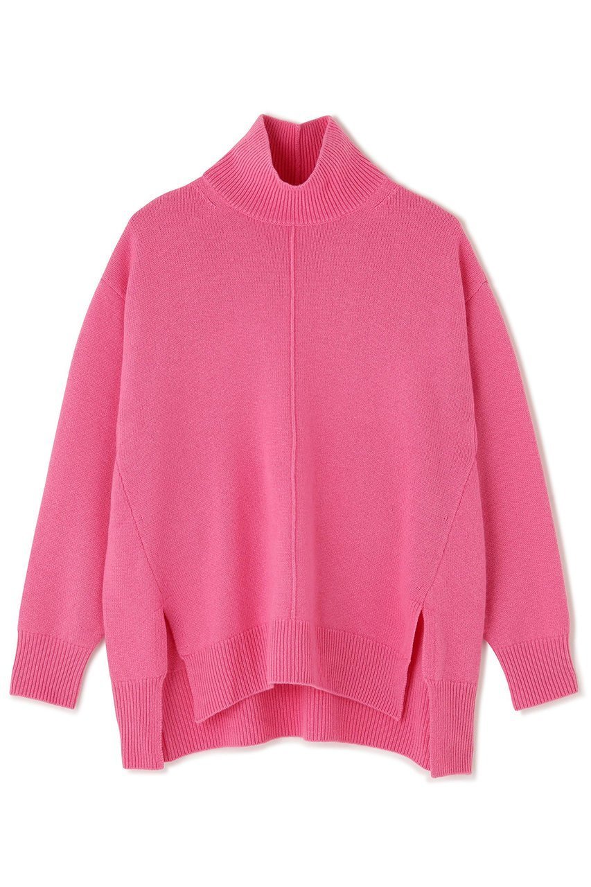 【アドーア/ADORE】のウールカシミヤニットタートル インテリア・キッズ・メンズ・レディースファッション・服の通販 founy(ファニー) 　ファッション　Fashion　レディースファッション　Fashion for Women　トップス・カットソー　Cut & Sew Tops　ニット　Knit Tops & Sweaters　カジュアルプルオーバー・ニットトップス　Pullovers & Knit Tops / Casual Pullovers　シンプル　Simple, Minimal　スタンダード　Standard, Basic　スリット　Slit, Slit Detail　タートルネック　Turtleneck, High Neck　バランス　Balance, Style Balance　ヘムライン　Hemline, Bottom Cut　ベーシック　Basic, Essential　エレガント 上品　Elegant　再入荷　Restock / Back in Stock　冬　Winter / This Winter　ピンク|ID: prp329100004775370 ipo3291000000034614972