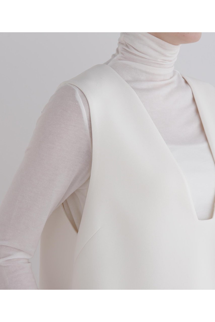 【ル フィル/LE PHIL】のスキューバーダンボールジレ 人気、トレンドファッション・服の通販 founy(ファニー) 　ファッション　Fashion　レディースファッション　Fashion for Women　アウター　Coat / Outerwear Collection　レディースジャケット・軽アウター　Jackets　おすすめ　Recommended / Our Picks　シンプル　Simple, Minimal　ジャケット　Jacket, Outerwear　スクエア　Square, Square Shape　スリット　Slit, Slit Detail　タートル　Turtleneck, Turtle Collar　ベスト　Vest, Waistcoat　ミックス　Mix, Mixed Style　モダン　Modern, Contemporary　エレガント 上品　Elegant　人気　Popular, Best Seller　再入荷　Restock / Back in Stock　other-7|ID: prp329100004775376 ipo3291000000034615026