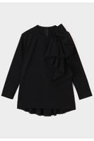 【ル フィル/LE PHIL】のハイストポンチリボンモチーブラウス 人気、トレンドファッション・服の通販 founy(ファニー) ファッション Fashion レディースファッション Fashion for Women トップス・カットソー Cut & Sew Tops シャツ・ブラウス・オフィスカジュアル Elegant Blouses & Button-Ups シンプル Simple, Minimal ストレート Straight, Straight Cut スリーブ Sleeve, Long Sleeve / Short Sleeve セットアップ Set-Up, Coordinated Outfit ドレープ Drape, Draping Fabric フォルム Silhouette, Form フレア Flare, Flared フロント Front, Front Design リボン Ribbon, Bow ロング Long, Long-Length ワイド Wide, Wide Fit エレガント 上品 Elegant 再入荷 Restock / Back in Stock |ID:prp329100004775381