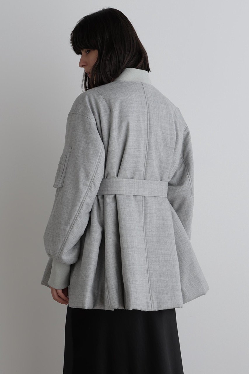 【ル フィル/LE PHIL】のサキソニーウエストベルトパフィージャケット 人気、トレンドファッション・服の通販 founy(ファニー) 　ファッション　Fashion　レディースファッション　Fashion for Women　アウター　Coat / Outerwear Collection　レディースジャケット・軽アウター　Jackets　ベルト&ウエストマーク　Belts & Waist Accessories　エレガント 上品　Elegant　シェイプ　Shape, Slim Fit　ジャケット　Jacket, Outerwear　スタンダード　Standard, Basic　なめらか　Smooth, Silky Texture　バランス　Balance, Style Balance　フェミニン　Feminine, Girly　冬　Winter / This Winter　再入荷　Restock / Back in Stock　other-5|ID: prp329100004775382 ipo3291000000034615071