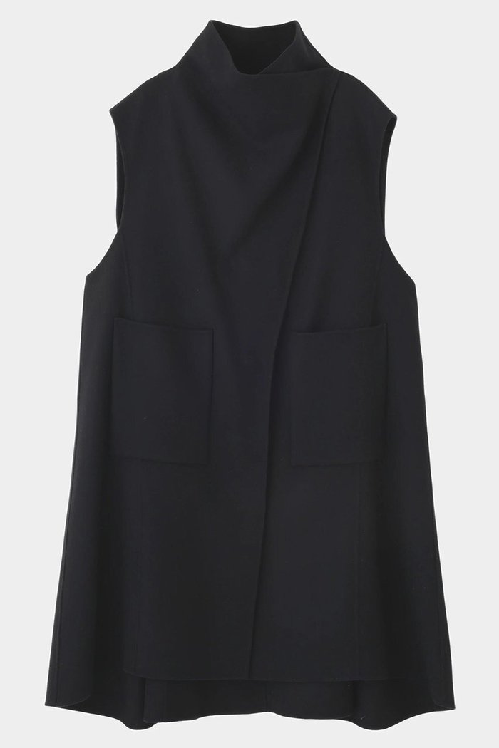 【ル フィル/LE PHIL】のソフトウールリバーオーバーサイズロングジレ インテリア・キッズ・メンズ・レディースファッション・服の通販 founy(ファニー) https://founy.com/ ファッション Fashion レディースファッション Fashion for Women アウター Coat / Outerwear Collection レディースジャケット・軽アウター Jackets ジャケット Jacket, Outerwear スタンド Stand Collar, Upright Stand ビッグ Big, Oversized フォルム Silhouette, Form フレア Flare, Flared ポケット Pocket, Pocket Detail A/W・秋冬 Autumn/Winter |ID: prp329100004775384 ipo3291000000035782587