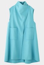 【ル フィル/LE PHIL】のソフトウールリバーオーバーサイズロングジレ グリーン|ID: prp329100004775384 ipo3291000000035782590