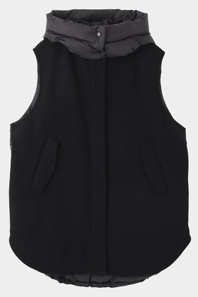 【ル フィル/LE PHIL】のソフトウールリバーダウンジレ 人気、トレンドファッション・服の通販 founy(ファニー) ファッション Fashion レディースファッション Fashion for Women アウター Coat / Outerwear Collection レディースジャケット・軽アウター Jackets ジャケット Jacket, Outerwear スリット Slit, Slit Detail ダウン Down, Puffer ビッグ Big, Oversized フォルム Silhouette, Form モダン Modern, Contemporary リバーシブル Reversible, Two-Sided A/W・秋冬 Autumn/Winter |ID:prp329100004775385