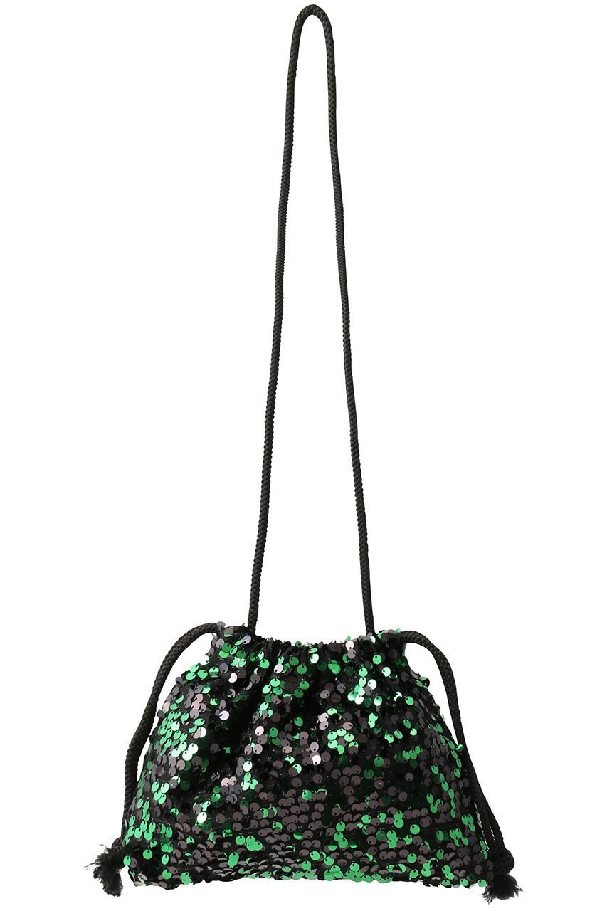 【マリュス/MALUS】のSequins ミニショルダーバッグ インテリア・キッズ・メンズ・レディースファッション・服の通販 founy(ファニー) ファッション Fashion レディースファッション Fashion for Women バッグ Bags アクセサリー Fashion Accessories ショルダー Shoulder, Shoulder Strap スパンコール Sequins, Sequin Embellishment スマート Smart, Elegant リバーシブル Reversible, Two-Sided ロング Long, Long-Length グリーン|ID: prp329100004775386 ipo3291000000036750894