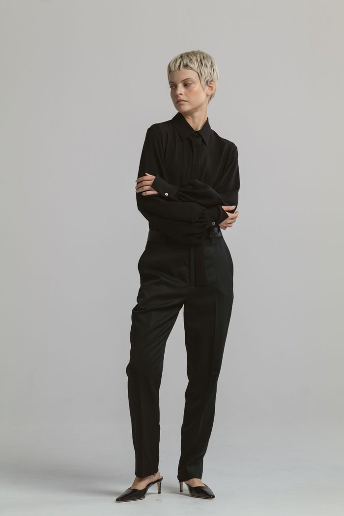 【チノ/CINOH】の【BLACK FORMAL】インサイド ジップ パンツ インテリア・キッズ・メンズ・レディースファッション・服の通販 founy(ファニー) https://founy.com/ ファッション Fashion レディースファッション Fashion for Women パンツ Pants & Trousers ジップ Zip, Zipper ストレート Straight, Straight Cut スリット Slit, Slit Detail フォーマル Formal, Dressy モダン Modern, Contemporary |ID: prp329100004775389 ipo3291000000036750900