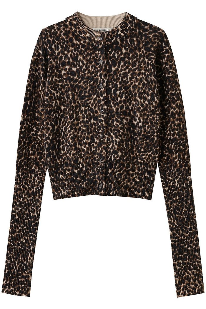 【シンゾーン/Shinzone】のレオパードロングリブニットカーディガン インテリア・キッズ・メンズ・レディースファッション・服の通販 founy(ファニー) https://founy.com/ ファッション Fashion レディースファッション Fashion for Women トップス・カットソー Cut & Sew Tops ニット Knit Tops & Sweaters カーディガン・羽織り Layered Style Cardigans 2025年 2025 2025-2026秋冬・A/W Autumn/Winter 2025–26 AW25–26 おすすめ Recommended / Our Picks カーディガン Cardigan, Knitwear レオパード Leopard, Animal Print 定番 Standard, Basic Item A/W・秋冬 Autumn/Winter |ID: prp329100004775392 ipo3291000000034615159