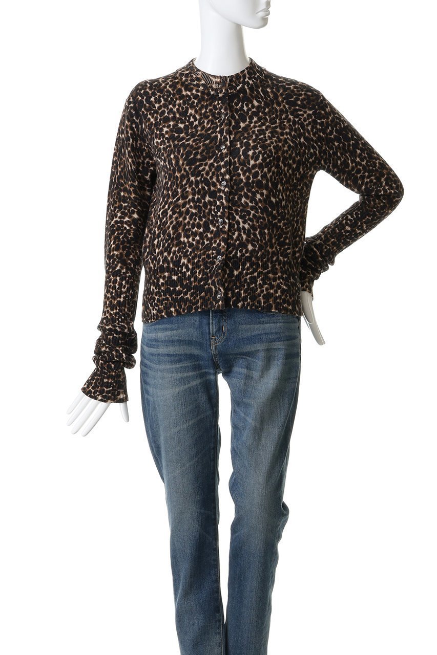 【シンゾーン/Shinzone】のレオパードロングリブニットカーディガン 人気、トレンドファッション・服の通販 founy(ファニー) 　ファッション　Fashion　レディースファッション　Fashion for Women　トップス・カットソー　Cut & Sew Tops　ニット　Knit Tops & Sweaters　カーディガン・羽織り　Layered Style Cardigans　2026年　2026　おすすめ　Recommended / Our Picks　カーディガン　Cardigan, Knitwear　レオパード　Leopard, Animal Print　夏　Summer　定番　Standard, Basic Item　春　Spring　S/S・春夏　SS, Spring/Summer, Warm Season　other-2|ID: prp329100004775392 ipo3291000000036016096