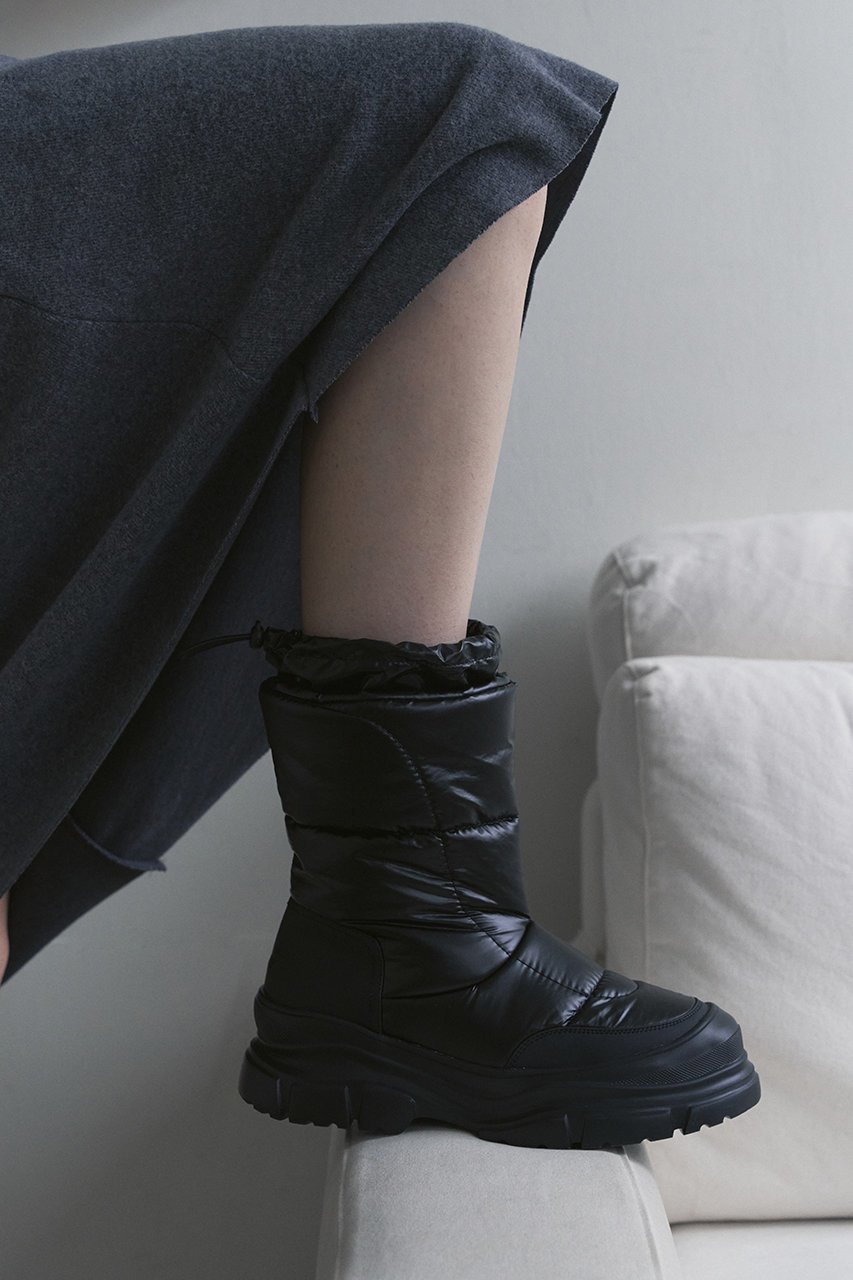 【ペイズ/PAES】のStitch Puffer Boots 人気、トレンドファッション・服の通販 founy(ファニー) 　ファッション　Fashion　レディースファッション　Fashion for Women　シューズ　Shoes, Footwear　ショート　Short, Short Length　ダウン　Down, Puffer　ワーク　Workwear, Utility Style　冬　Winter / This Winter　厚底　Platform Shoes　軽量　Lightweight, Ultra Light　other-2|ID: prp329100004775394 ipo3291000000035942499